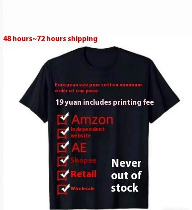 T-shirt Bold Lip Print