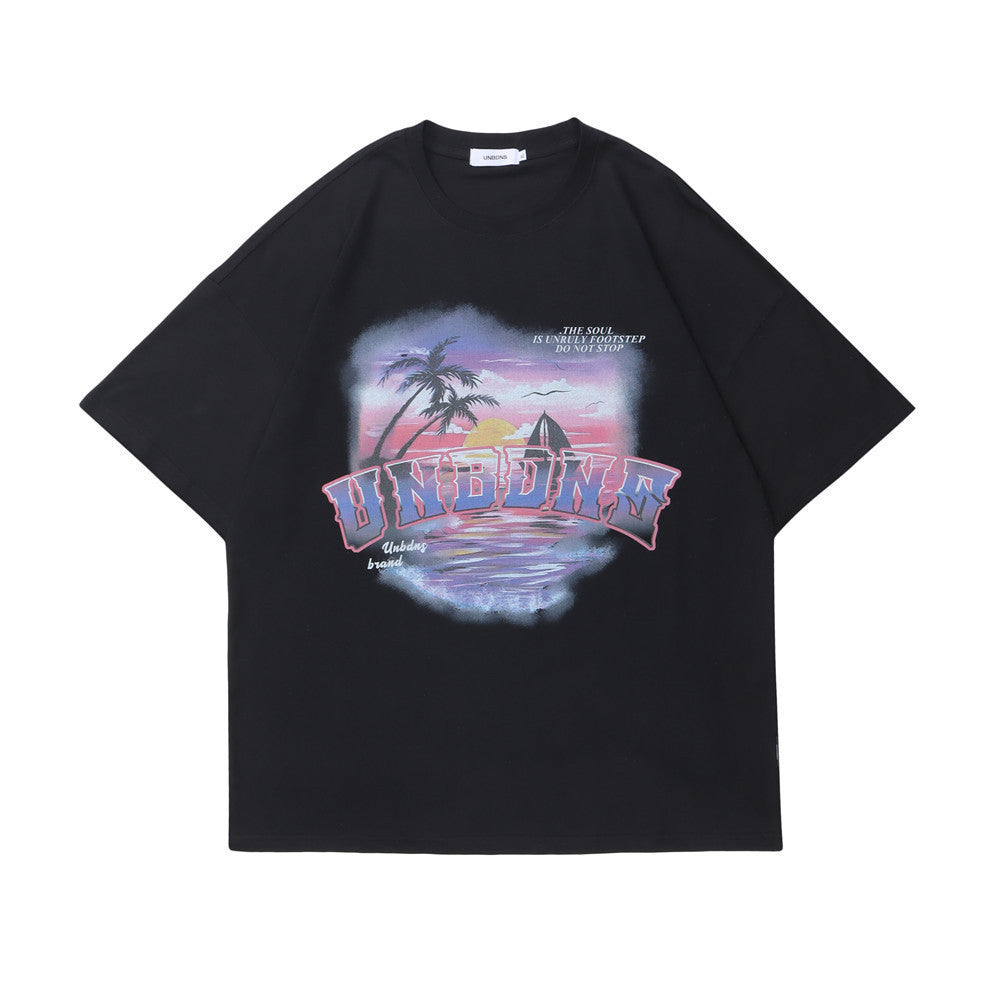 Print Short Sleeve T-shirt