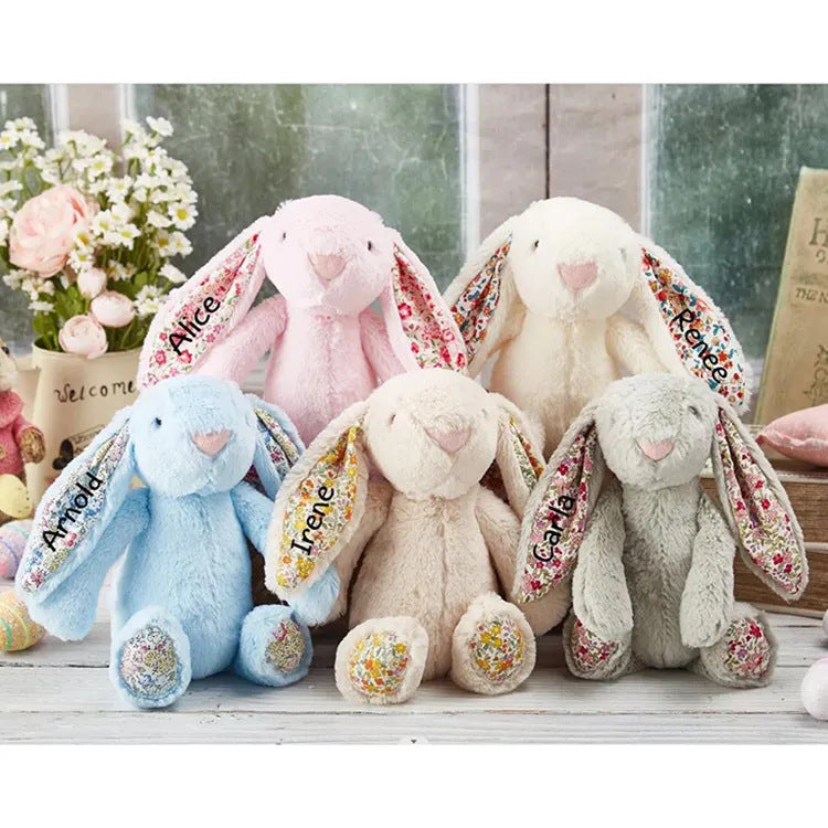 Easter Long Eared Rabbit Doll Plush Toy